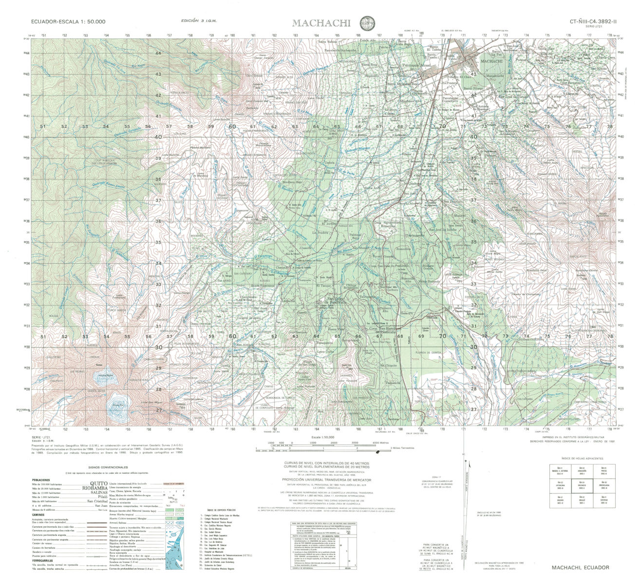 Machachi Map