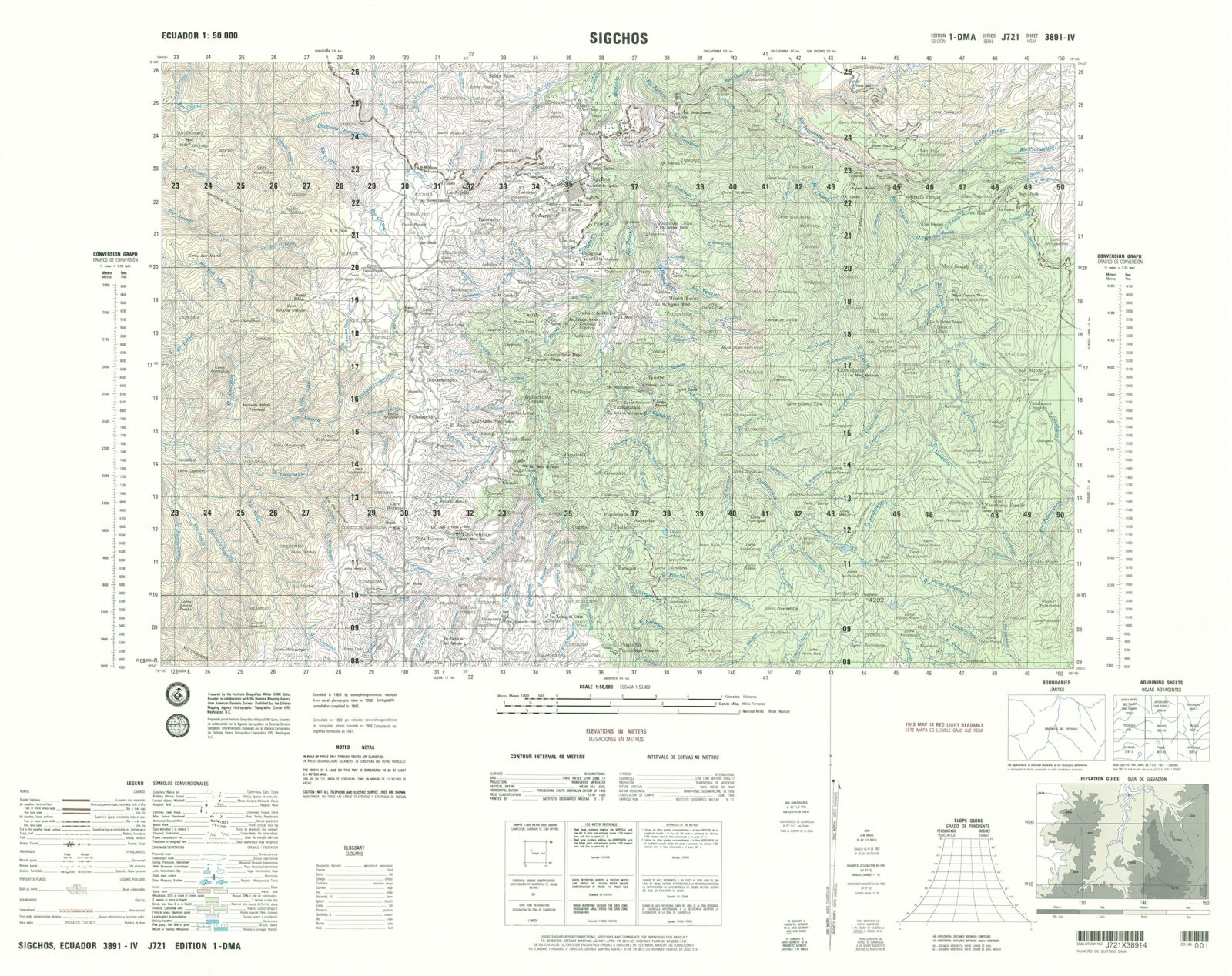 Mapa Sigchos