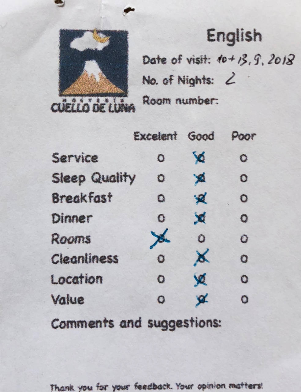 Hotel Cuello de Luna Cotopaxi - real reviews from real clients